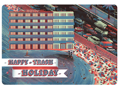 Postcard from the Trash Holiday