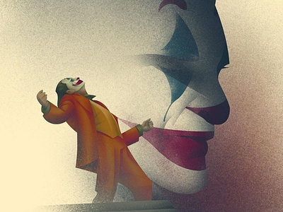 Joker digital art fanart illustration joker movie procreate