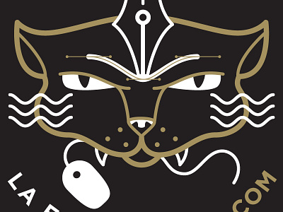 + TILL DEATH + cat feline hunter illustration illustrator mouse pen vector