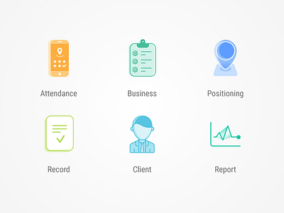 考勤 面签 定位 录入 客户 报表 icon icon 定位 客户 录入 报表 考勤 面签