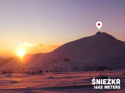 Sniezka - 1602 meters fav mountains place poland