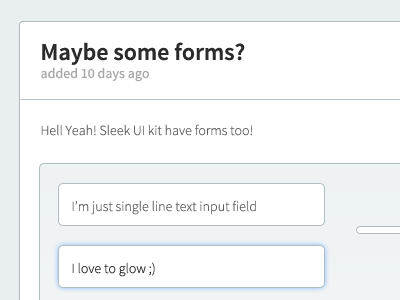 Forms form interface kit psd ui