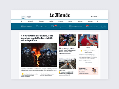 Le Monde – Dark mode black dark day homepage mode newspaper night reading transition ui ux website white