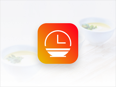 Food Ordering App Icon app icon brand identity branding food food ordering app logo design ordering