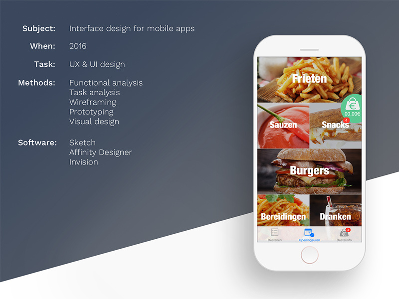 Use case for mobile apps by Peter Waegemans on Dribbble