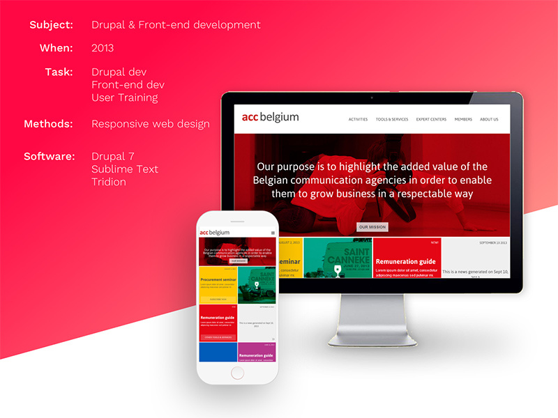 Use case for responsive sites with Drupal 7 webdesign mobile design responsive front-end development drupal