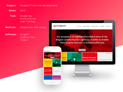 Use case for responsive sites with Drupal 7 design drupal front end development mobile responsive webdesign