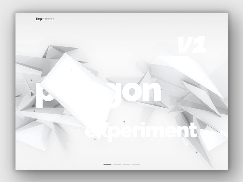 Still from an upcoming animation pt 1 blender 3d webdesign typography displaced design ui polygon