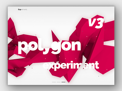 Still from an upcoming animation pt 3 3d blender design displaced polygon typography ui visual design