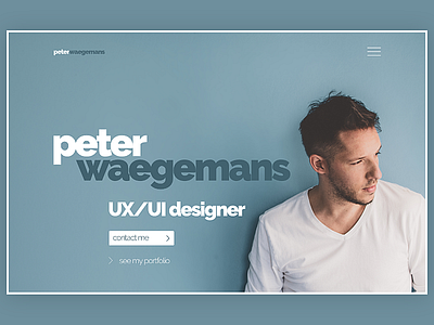 Portfolio site update design portfolio typography uxdesign webdesign website