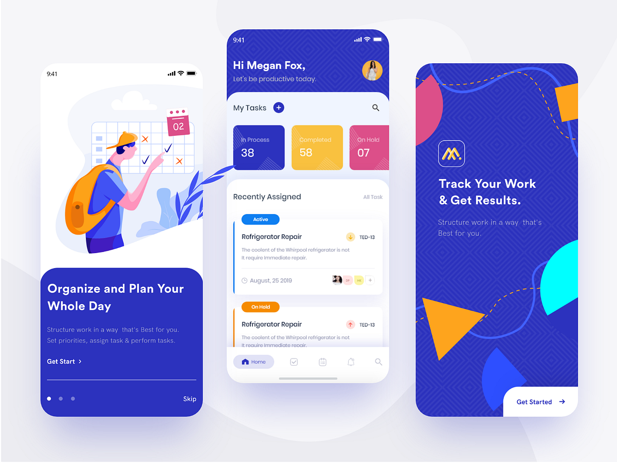 work order by Pixians on Dribbble