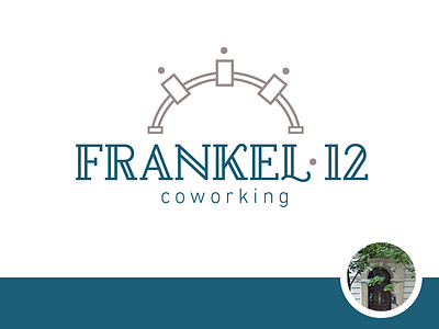 Frankel12 coworking office branding budapest city coworking logo marine office taup