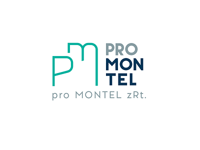 pro Montel logo branding logo telecommunication