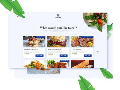 Food ordering website graphic design restaurant web design web designer