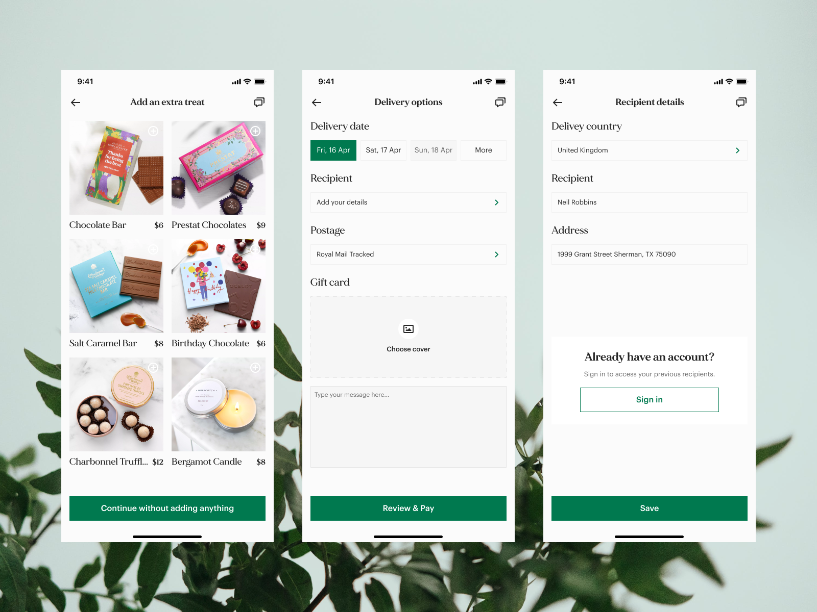 Floret - Flower Shopping App UI Design by Abir Mahmood 💎 on Dribbble