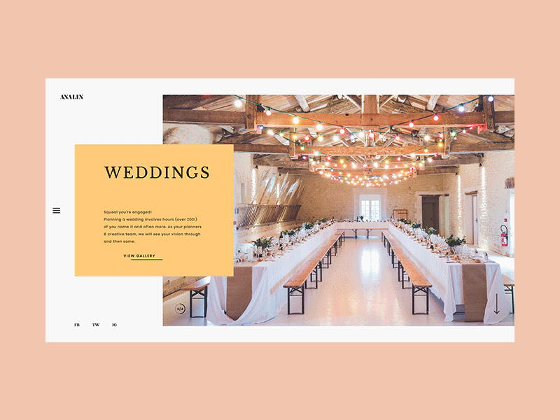 Event Management Website Header