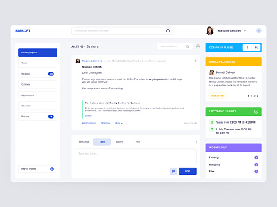 Business Management Dashboard Design business clean dashboard dashboard app dashboard design dashboard template dashboard ui minimal saas saas app saas design saas landing page saas website ui ux web web app web app design web application web application design