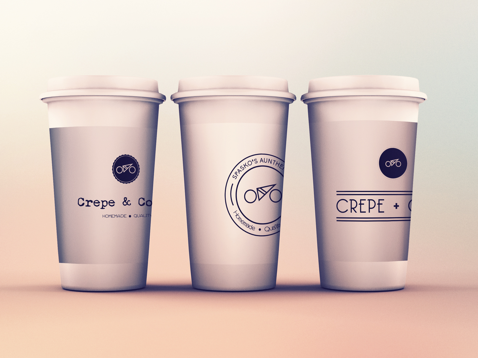 Logo design for an ice cream stand by Iga Pielichowska on Dribbble