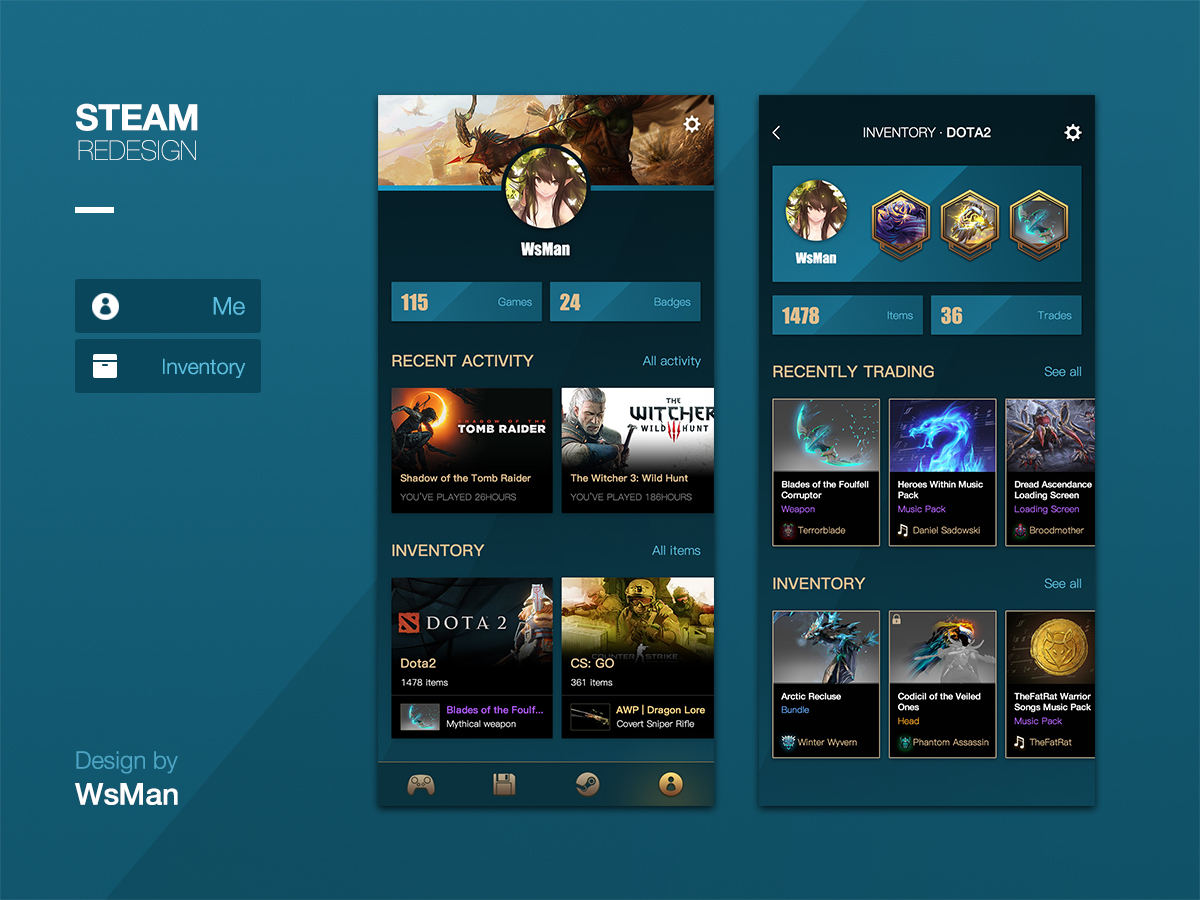 Steam ui skin фото 26