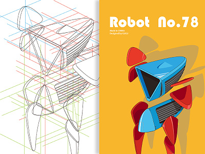 Robot 78 illustration robot ui