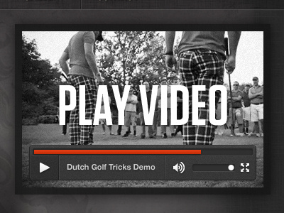 Video Player interface player ui video