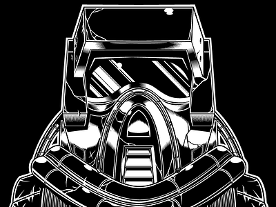 MMMMMMASK No:1 hascon. illustration. m.a.s.k. matt red© spectrum. tracker. vector.