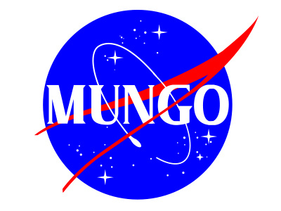 Mungo Space logo play parody rebranding