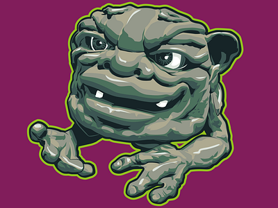 Boglin boglin illustration toy vector