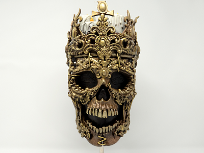 Hail to the king! custom modded official red central skull ubisoft watchdogs
