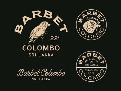 Barbet Colombo branding branding design design graphic design hand drawn hand made illustration inspiration vintage