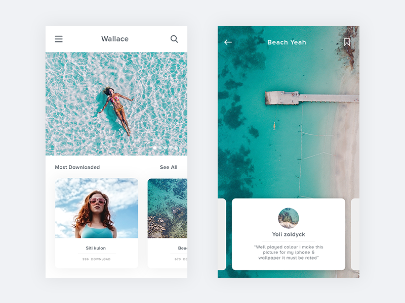 Wallace app by mmmxxy on Dribbble