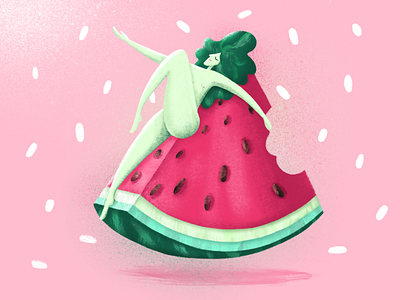 Watermelon girl