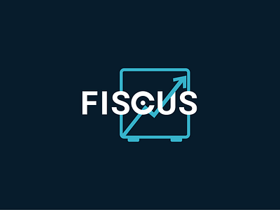 Fiscus logo for finance company branding icon icon design illustration logo logo design minimal branding minimal logo typography vector