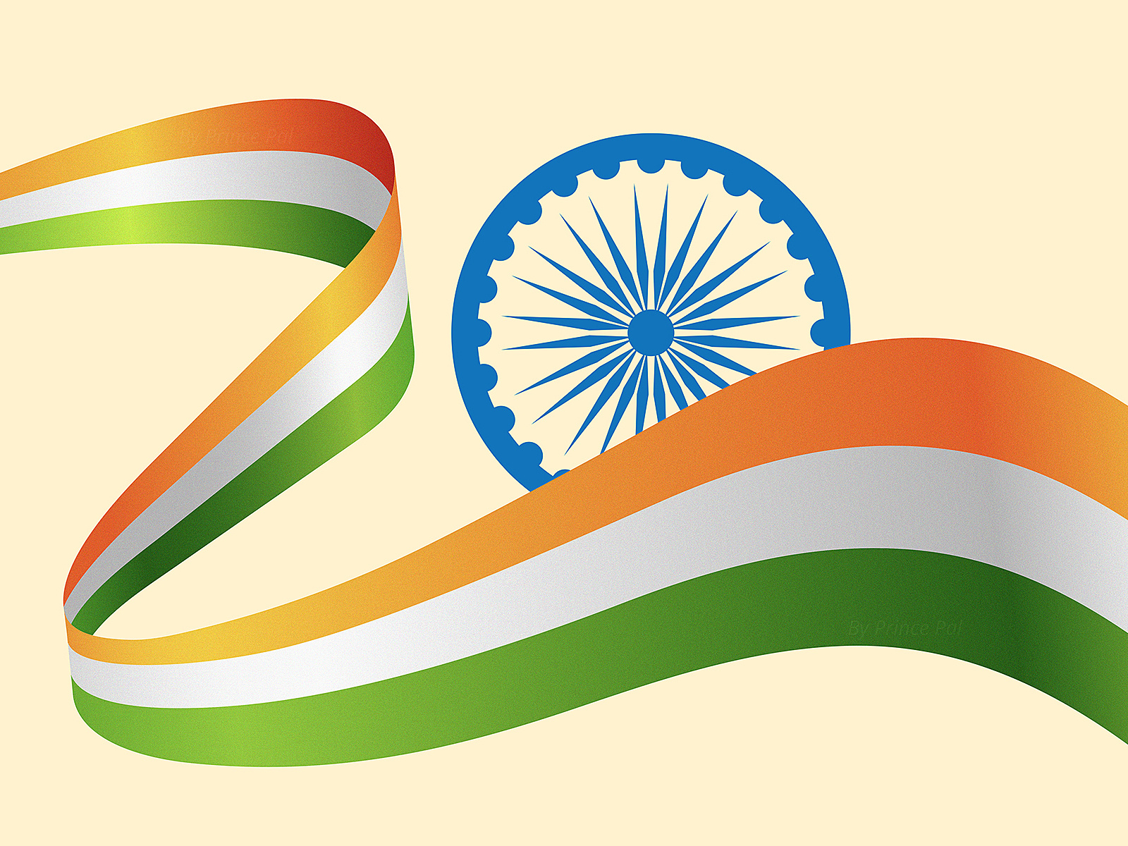 Tiranga (India Flag) Wallpaper - Art Work by Think 360 Studio on Dribbble