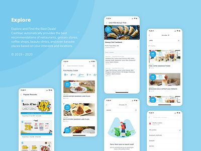 Search Behaviour & Listing app blue design illustration mobileapp ui uiux ux