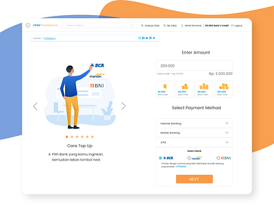 Reta Marketplace Design design illustration ux