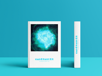 Underwater- A Fantasy story tale (Book cover) book cover illustration cover design digital art graphic design illustraion