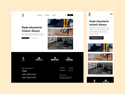 azpol.az | Corporate webpage | UI design