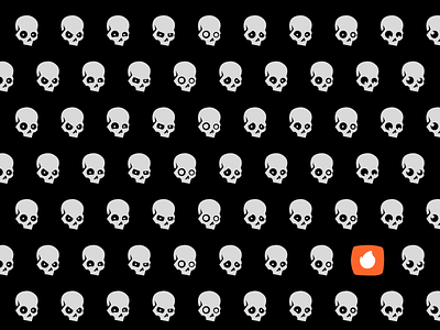 Skull emotions 💀 | Figma Illustration azerbaijan branding character creative dark death design figma flat illustration kerim letif logo mascot pen tool sceleton skull vector