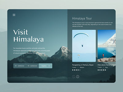 Himalaya Landing Page