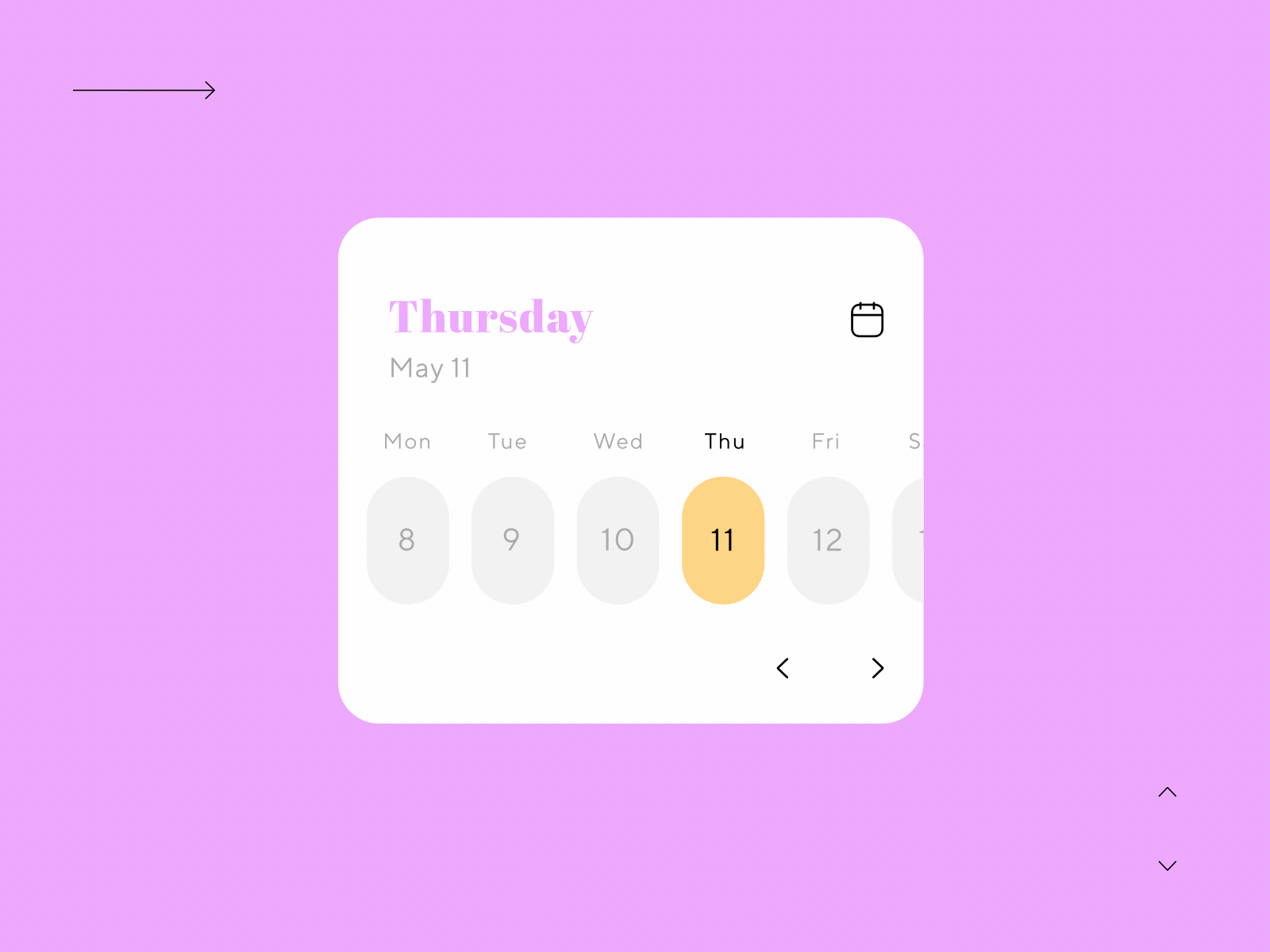 Calendar 📅 animation app app design application calendar app calendar ui explainer video icon interaction design interface minimal motion graphics to do app typography ui ux web web design website