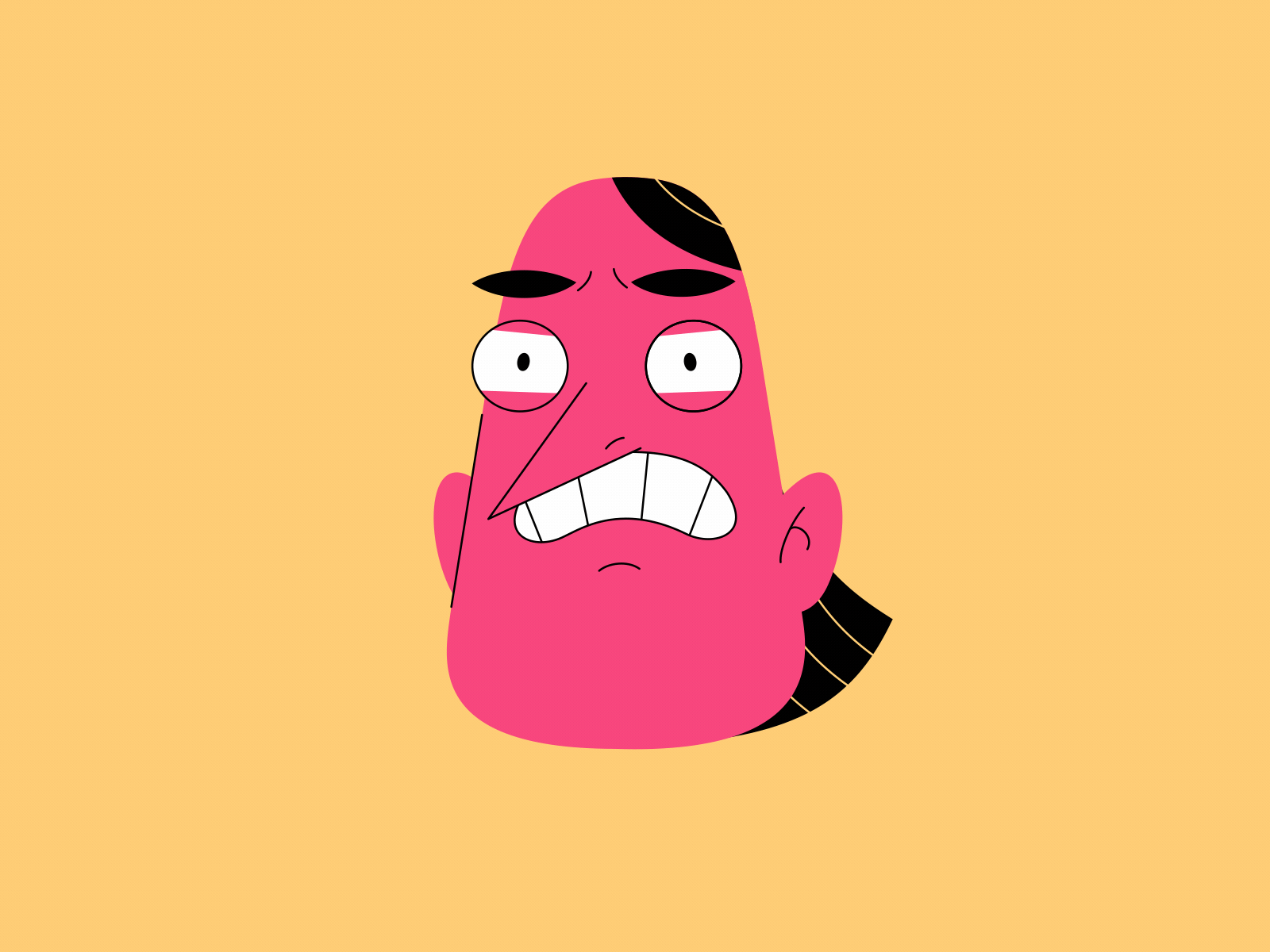 Don't make me ANGRY 🤬 animation branding character design explainer flat graphic graphic design illustration illustrator lviv man motion motion graphics ui ukraine vector