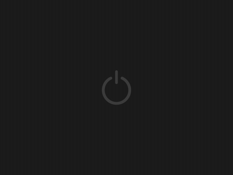 Power Switch interaction button gif off on switch ux ui motion power icon animation