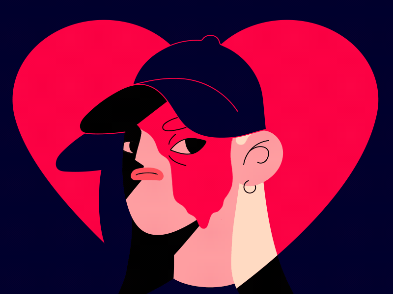 Police of Love animation blood character design flat funny gif girl graphic human icon illustration love lviv motion mytsak people police vector web