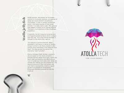 Atolla Logo Design
