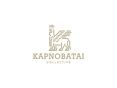 Kapnobatai Collective art clean elegant fresh line professional simple strong vector