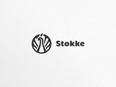 Sttoke Premium Coffee elegant simple strong vector