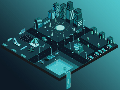 Isometric city