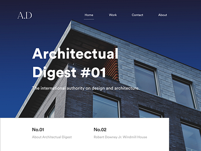 Architectual Digest