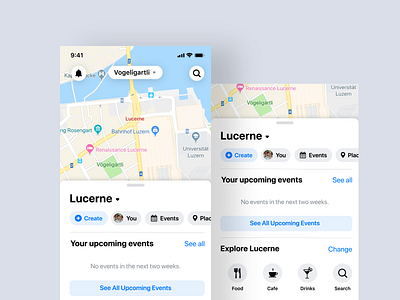 Apple Local App icon ios layout ui ui design ux